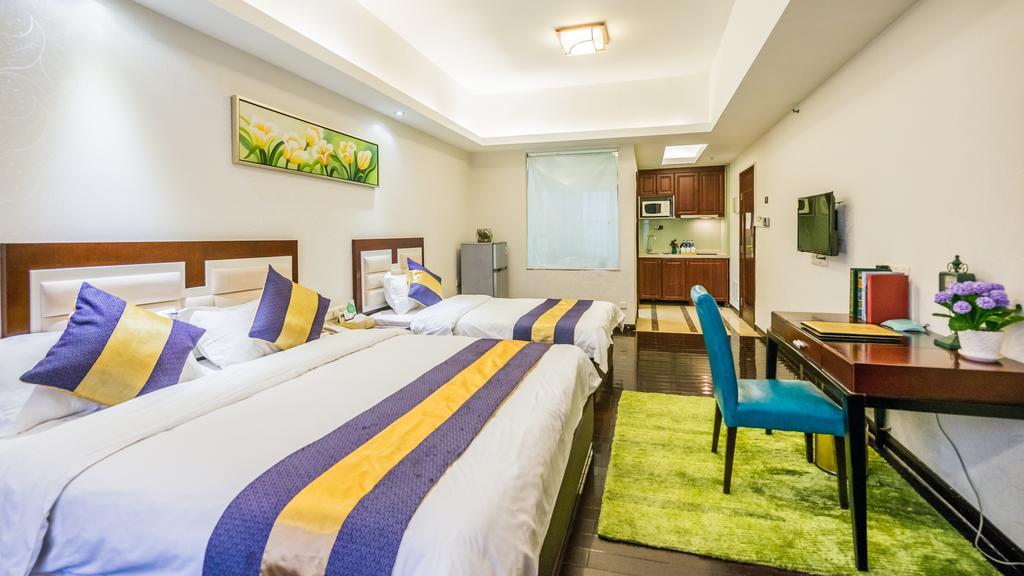 Nuomo Grand Continental Service Apartments-Jinyuan Гуанчжоу Екстер'єр фото
