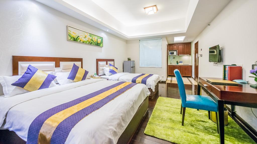 Nuomo Grand Continental Service Apartments-Jinyuan Гуанчжоу Екстер'єр фото
