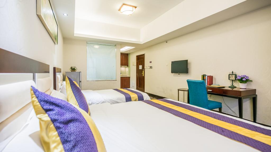 Nuomo Grand Continental Service Apartments-Jinyuan Гуанчжоу Екстер'єр фото