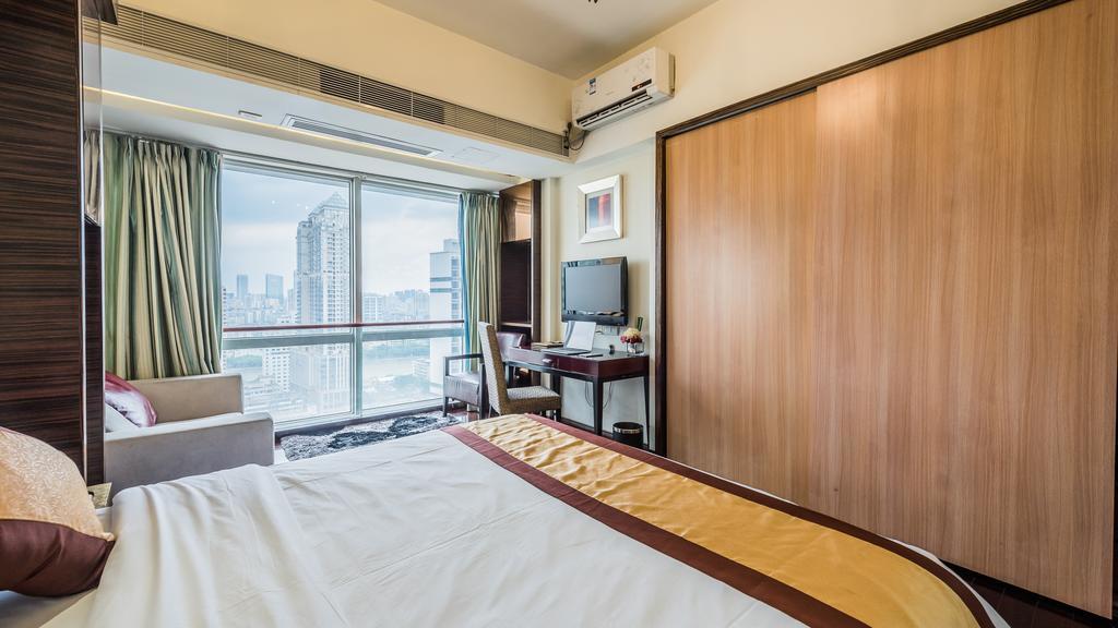 Nuomo Grand Continental Service Apartments-Jinyuan Гуанчжоу Екстер'єр фото