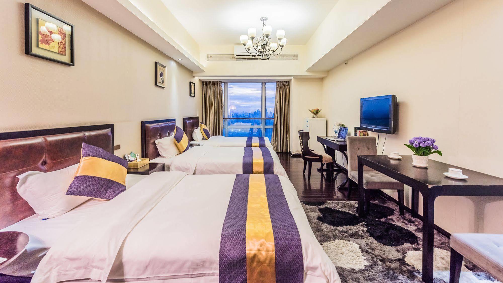 Nuomo Grand Continental Service Apartments-Jinyuan Гуанчжоу Екстер'єр фото