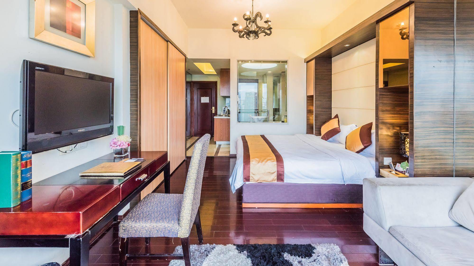 Nuomo Grand Continental Service Apartments-Jinyuan Гуанчжоу Екстер'єр фото