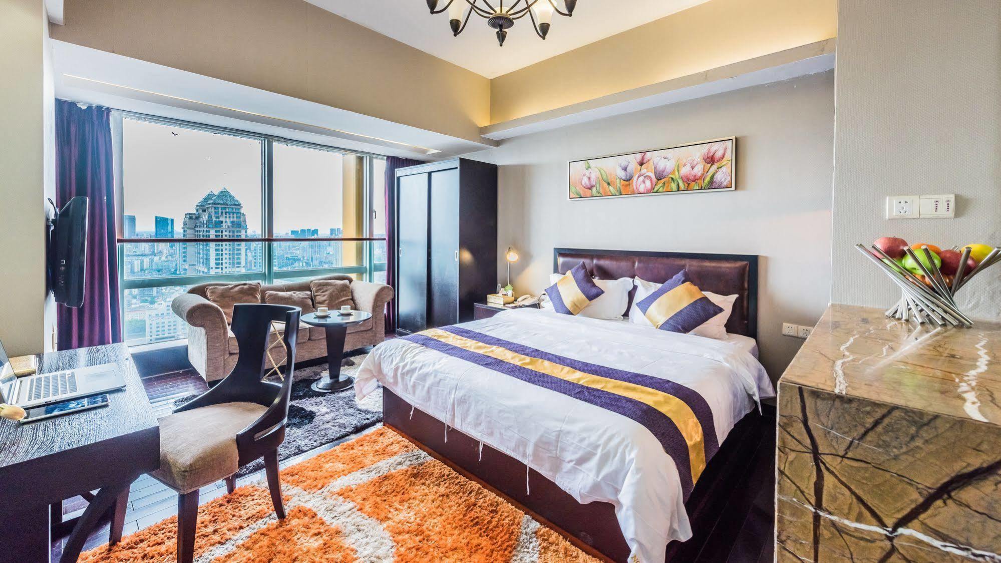 Nuomo Grand Continental Service Apartments-Jinyuan Гуанчжоу Екстер'єр фото