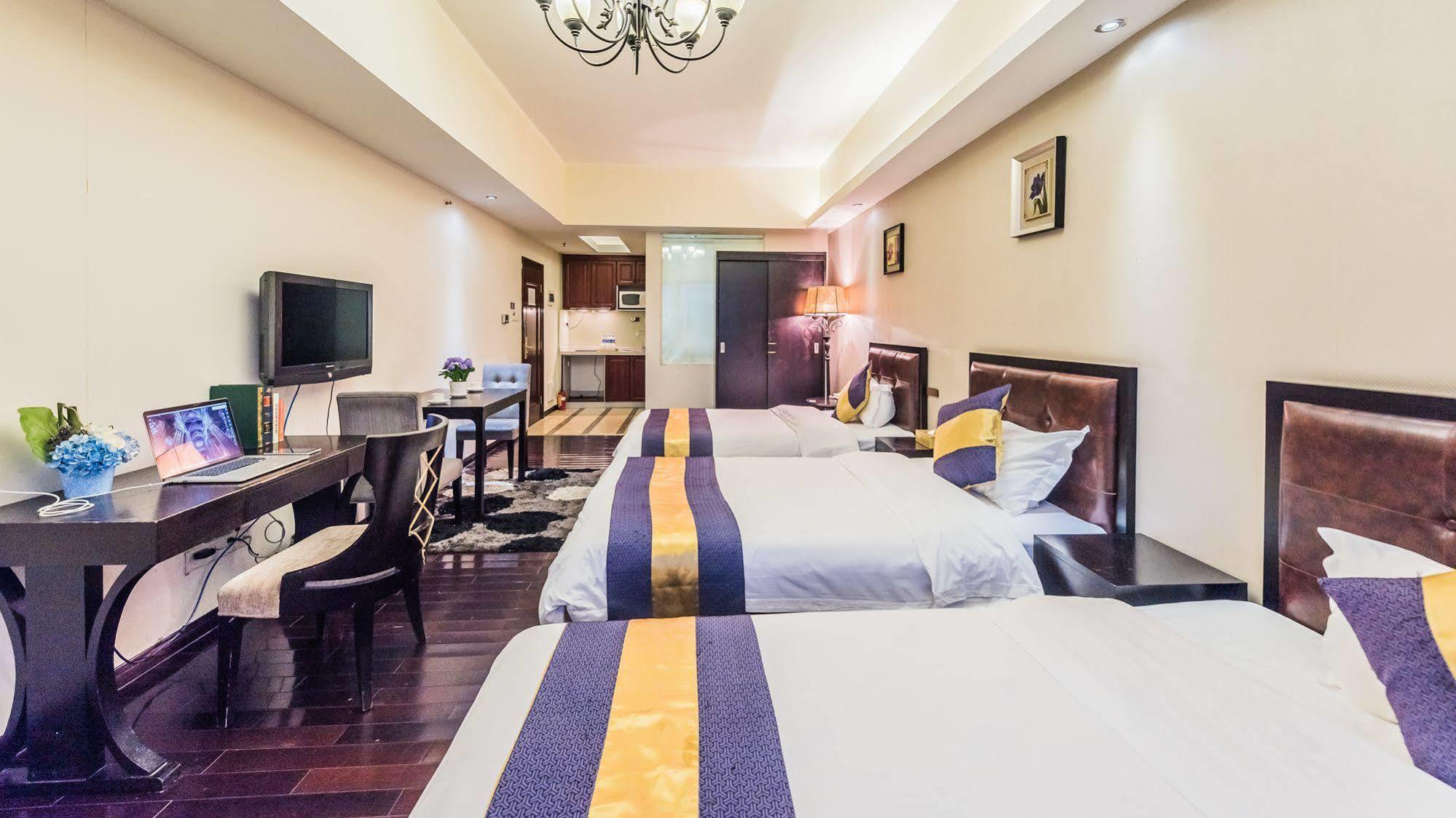 Nuomo Grand Continental Service Apartments-Jinyuan Гуанчжоу Екстер'єр фото