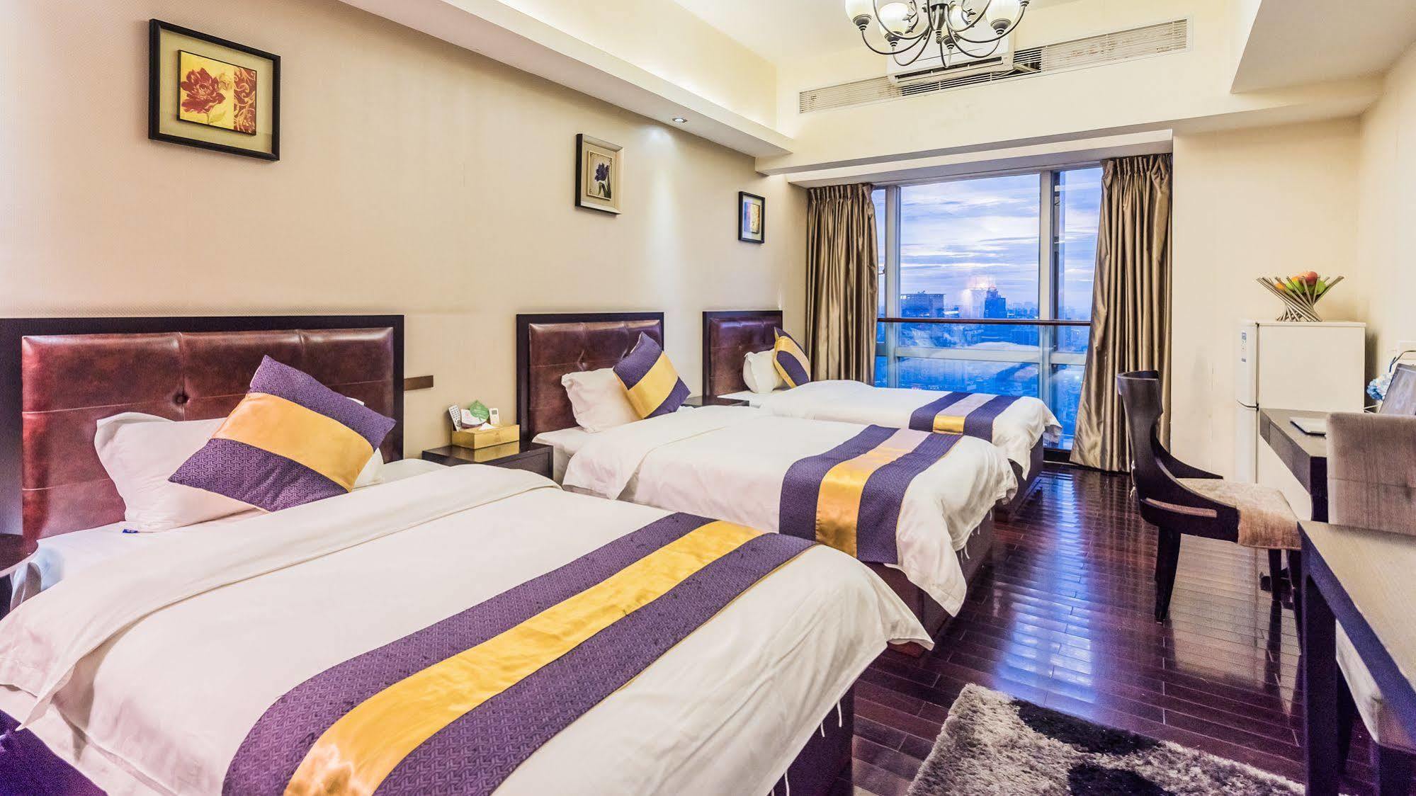 Nuomo Grand Continental Service Apartments-Jinyuan Гуанчжоу Екстер'єр фото