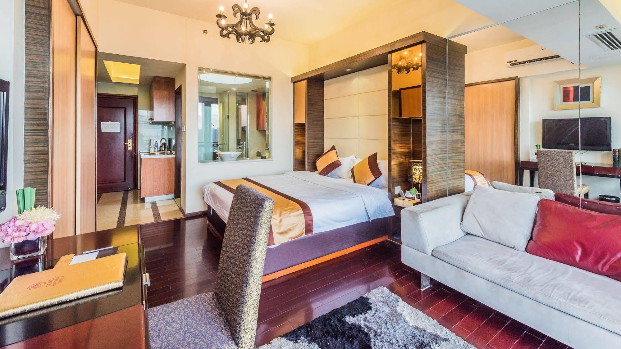 Nuomo Grand Continental Service Apartments-Jinyuan Гуанчжоу Екстер'єр фото